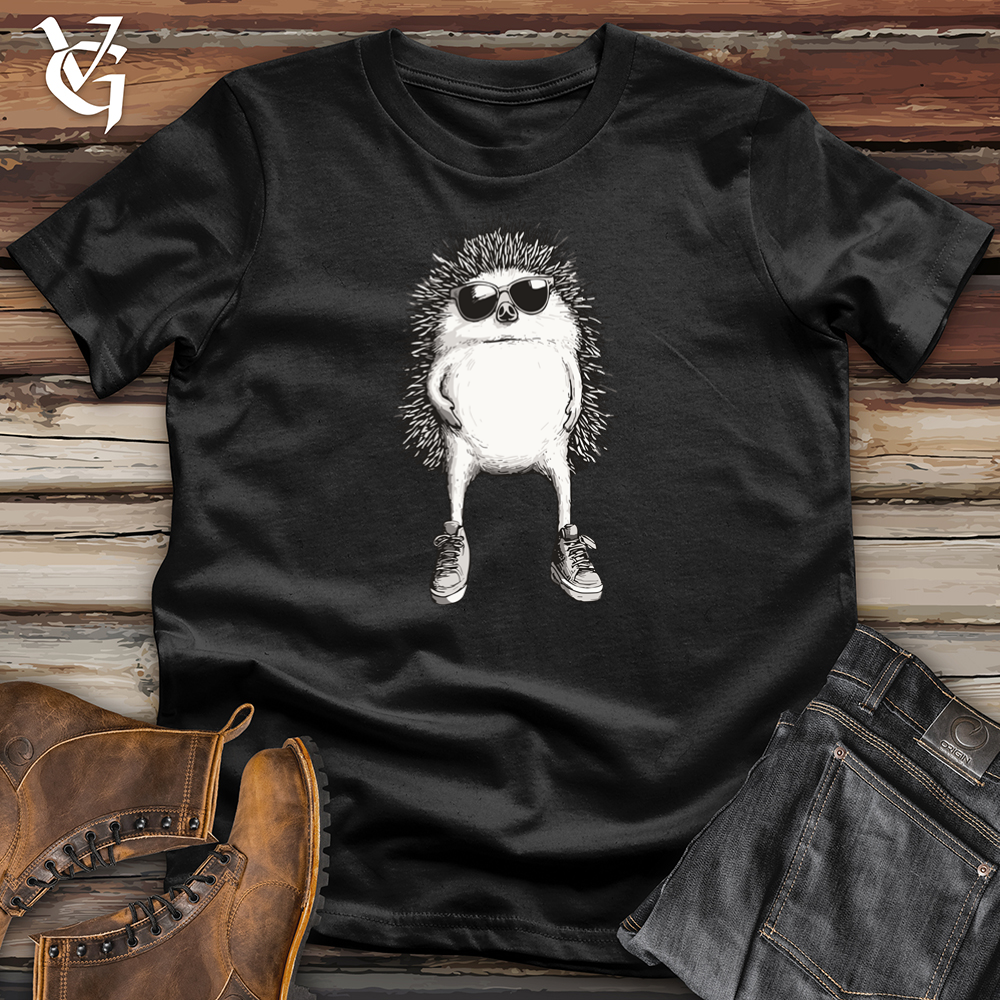 Viking Goods Hip Hedgehog Softstyle Tee Black / S