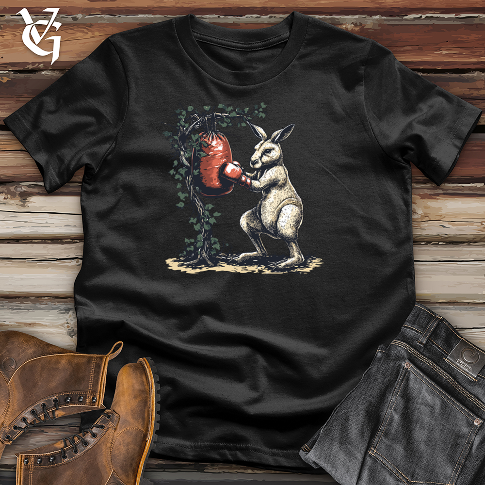 Viking Goods Kangaroo Punching Bag Softstyle Tee Black / S