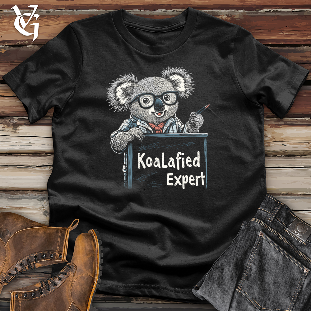 Viking Goods Koalafied Expert Softstyle Tee Black / S