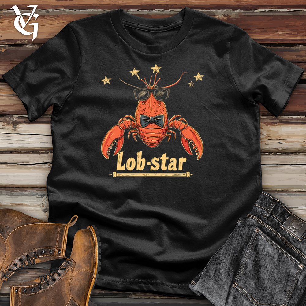 Viking Goods Lobstar Softstyle Tee Black / S