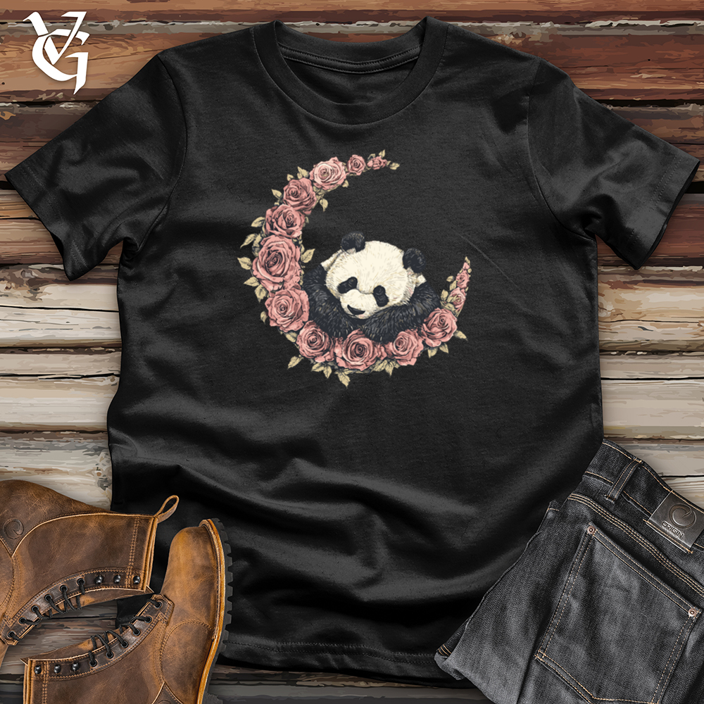 Viking Goods Love Sick Panda Softstyle Tee Black / S