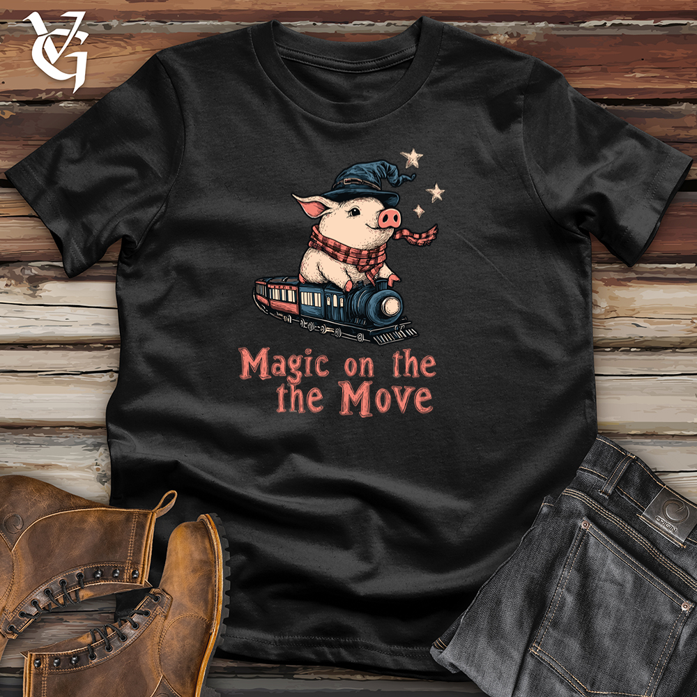 Viking Goods Magic On The Move Softstyle Tee Black / S