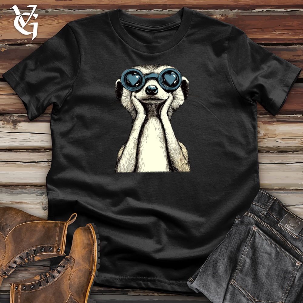 Viking Goods Meerkat Mood Softstyle Tee Black / S