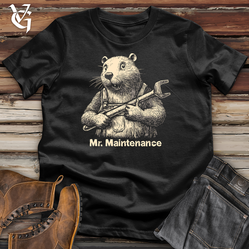 Viking Goods Mr Maintenance Softstyle Tee Black / S