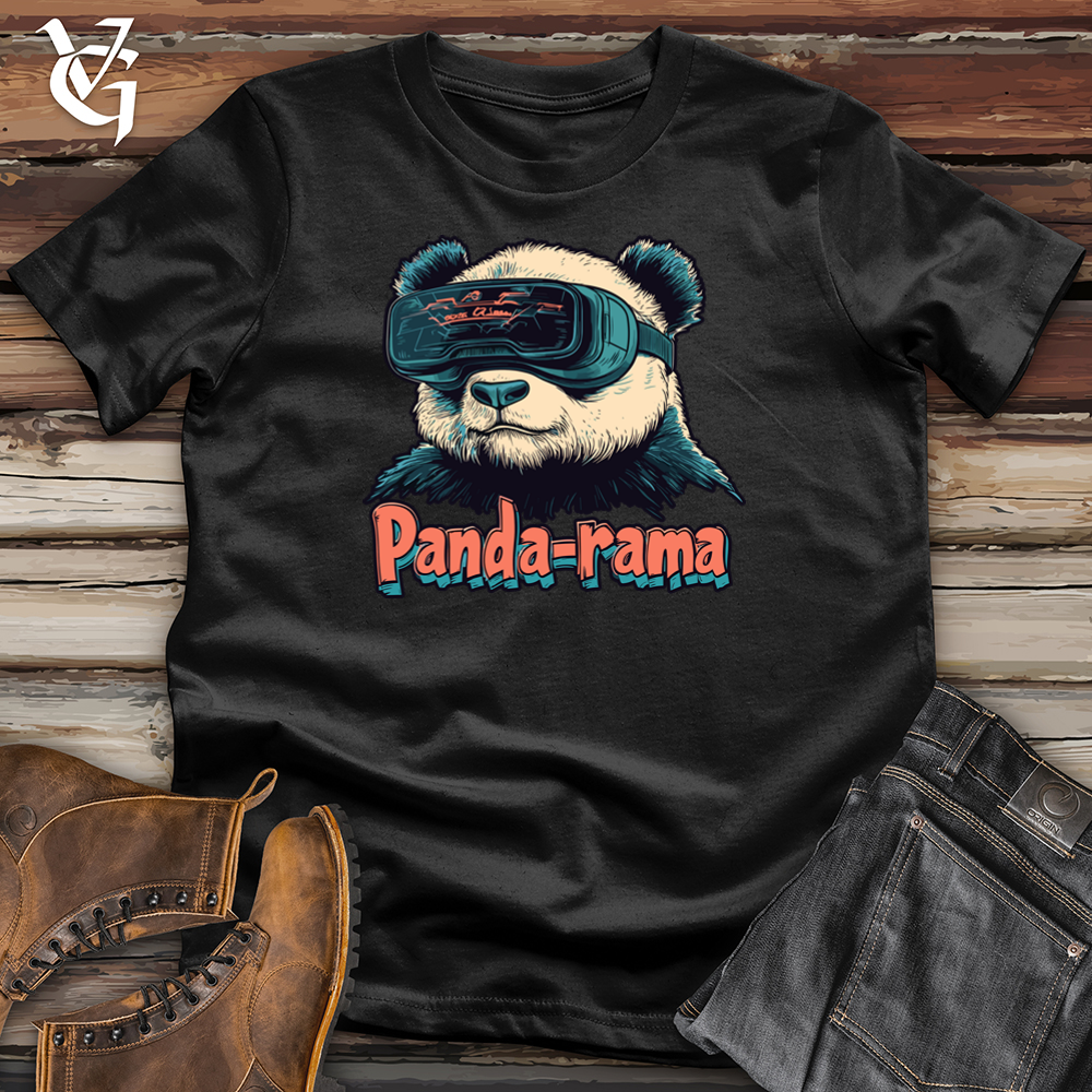 Viking Goods Pandarama Softstyle Tee Black / S