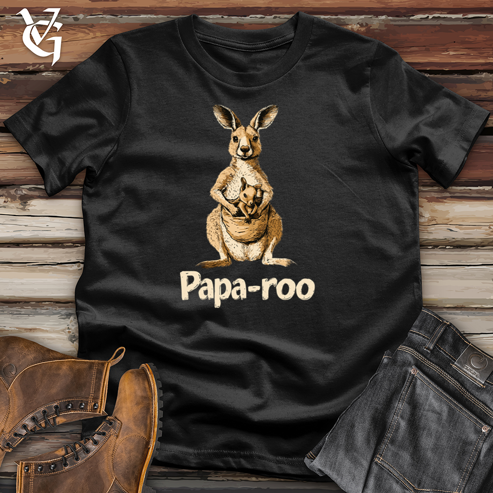 Viking Goods Papa Roo Softstyle Tee Black / S