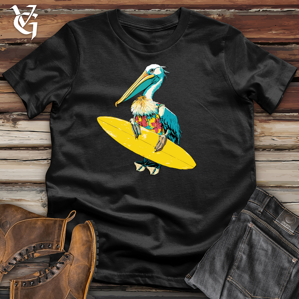 Viking Goods Pelican Surf Softstyle Tee Black / S