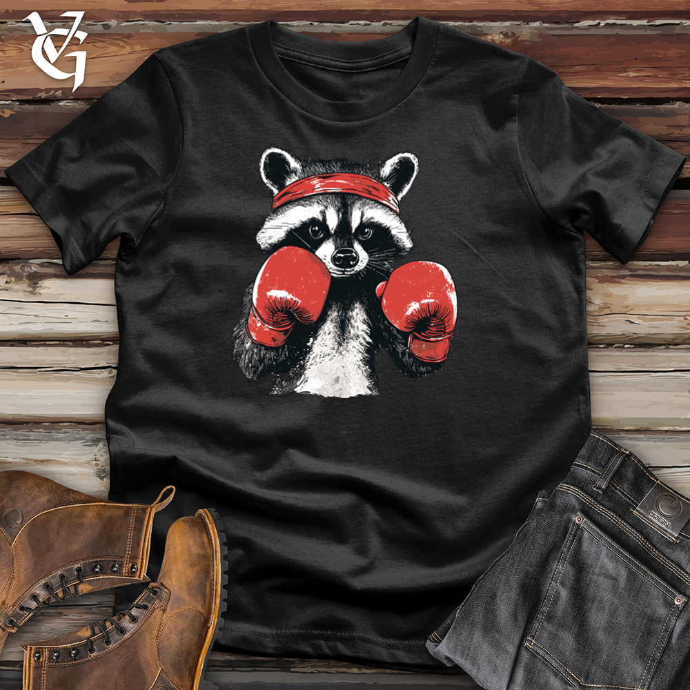 Viking Goods Raccoon Rampage Softstyle Tee Black / S