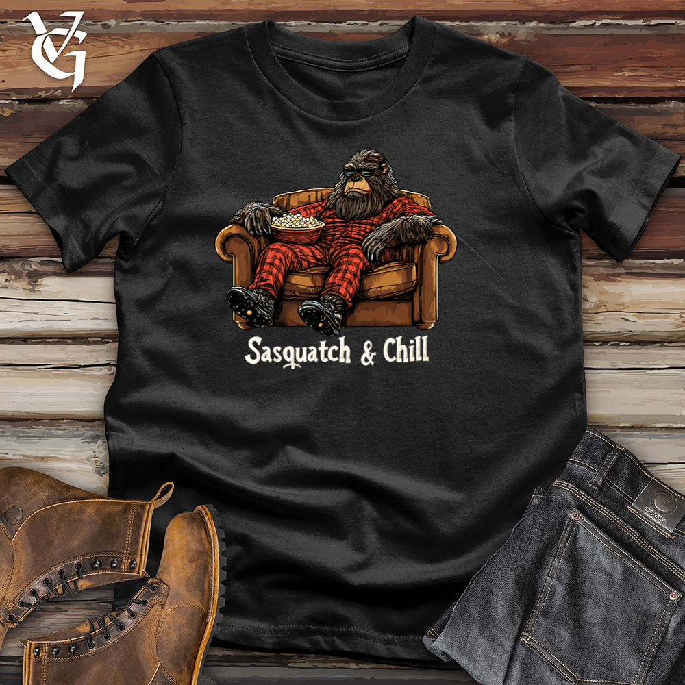 Viking Goods Sasquatch &amp; Chill Softstyle Tee Black / S