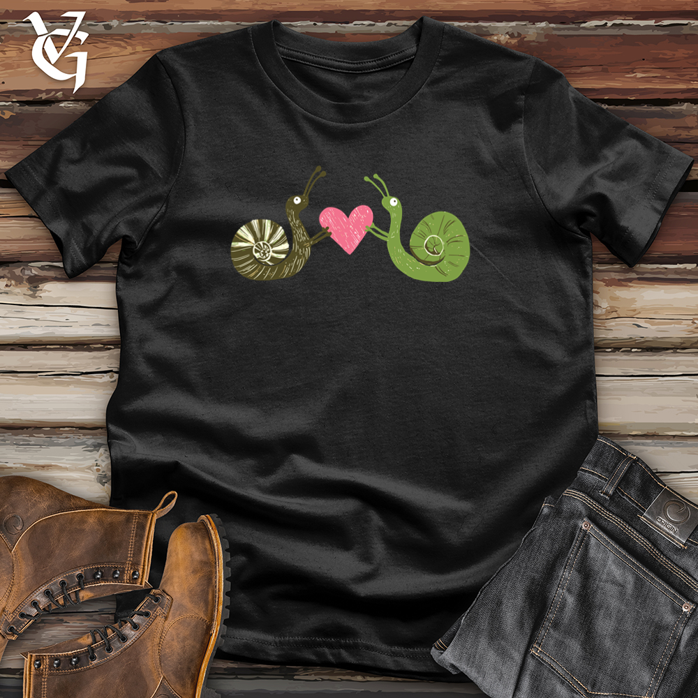 Viking Goods Snail Love Softstyle Tee Black / S