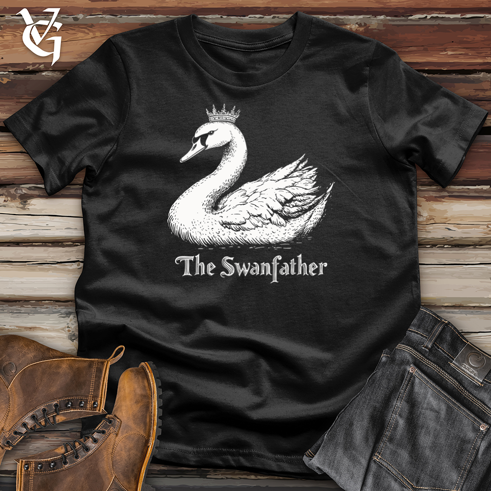 Viking Goods The Swanfather Softstyle Tee Black / S
