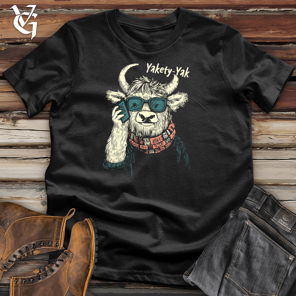 Viking Goods Yakety Yak Softstyle Tee Black / S
