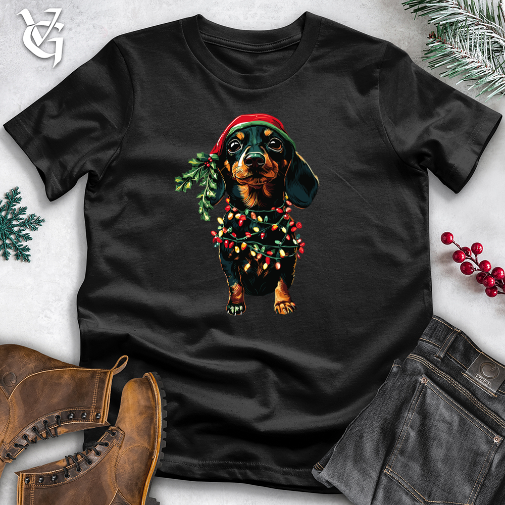 Viking Goods Doggy Lights Softstyle Tee Black / XS