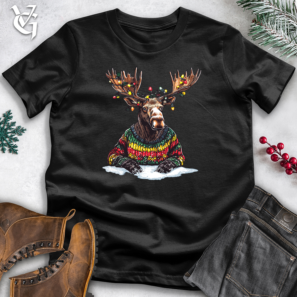 Viking Goods Merry Moose Softstyle Tee Black / XS