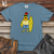 Viking Goods Chicken Surf Heavy Cotton Comfort Colors Tee Blue Jean / L