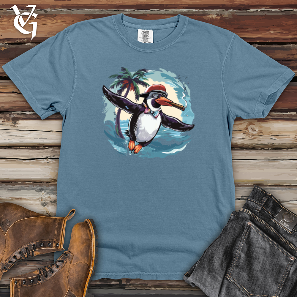 Viking Goods Flying Penguin Swag Heavy Cotton Comfort Colors Tee Blue Jean / L