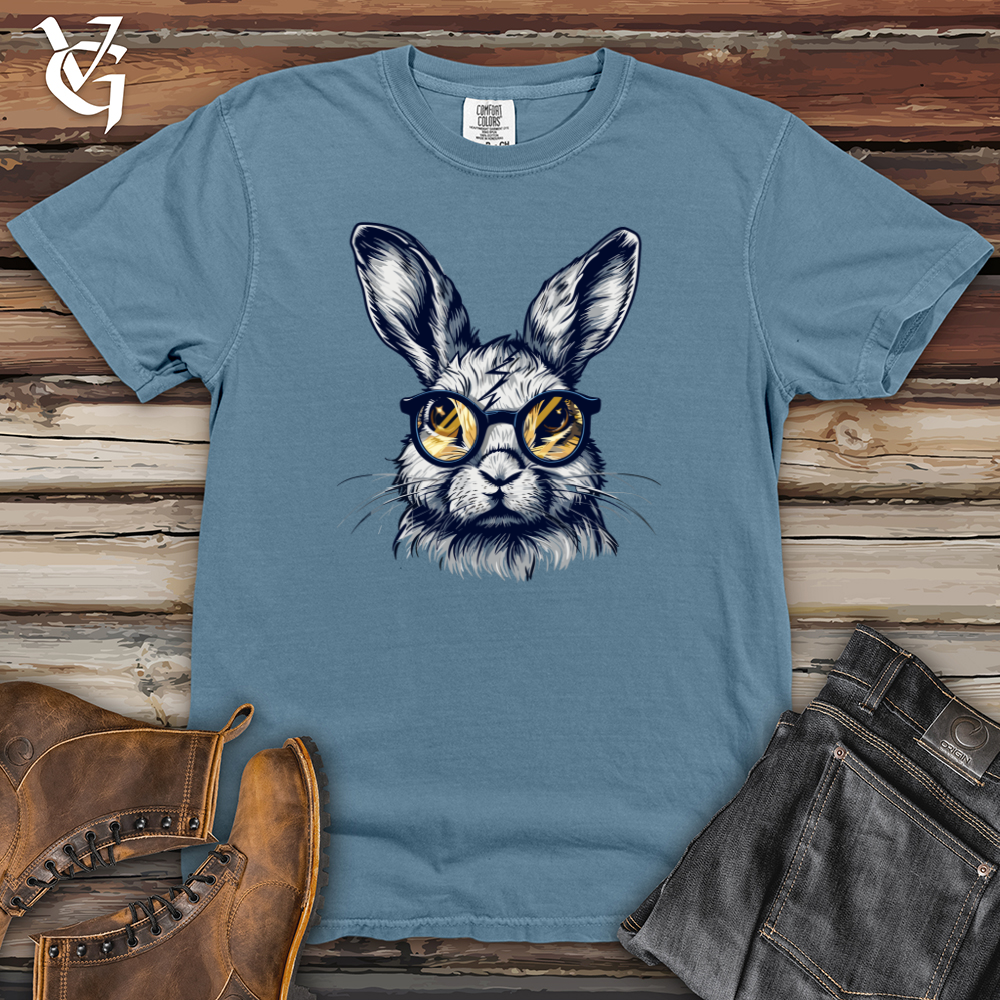 Viking Goods Frazzled Rabbit Heavy Cotton Comfort Colors Tee Blue Jean / L