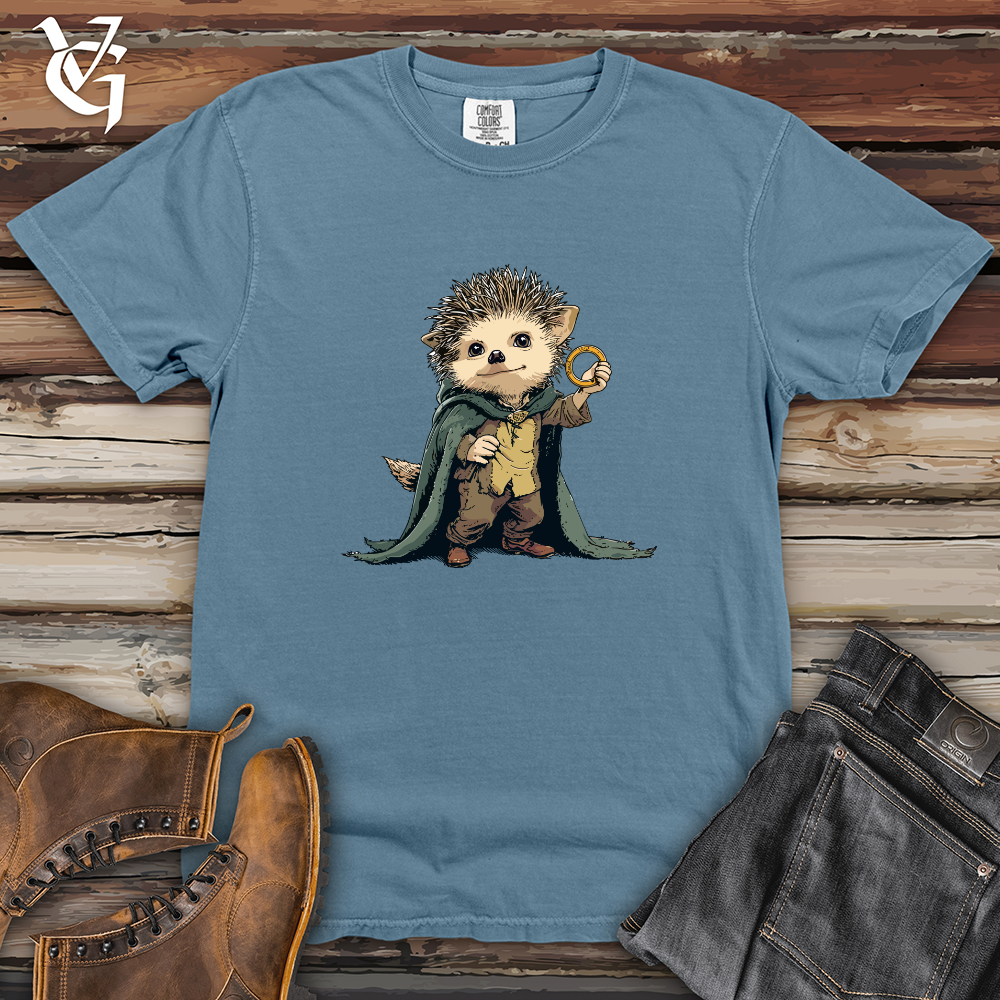 Viking Goods Hedgehog Ring Heavy Cotton Comfort Colors Tee Blue Jean / L