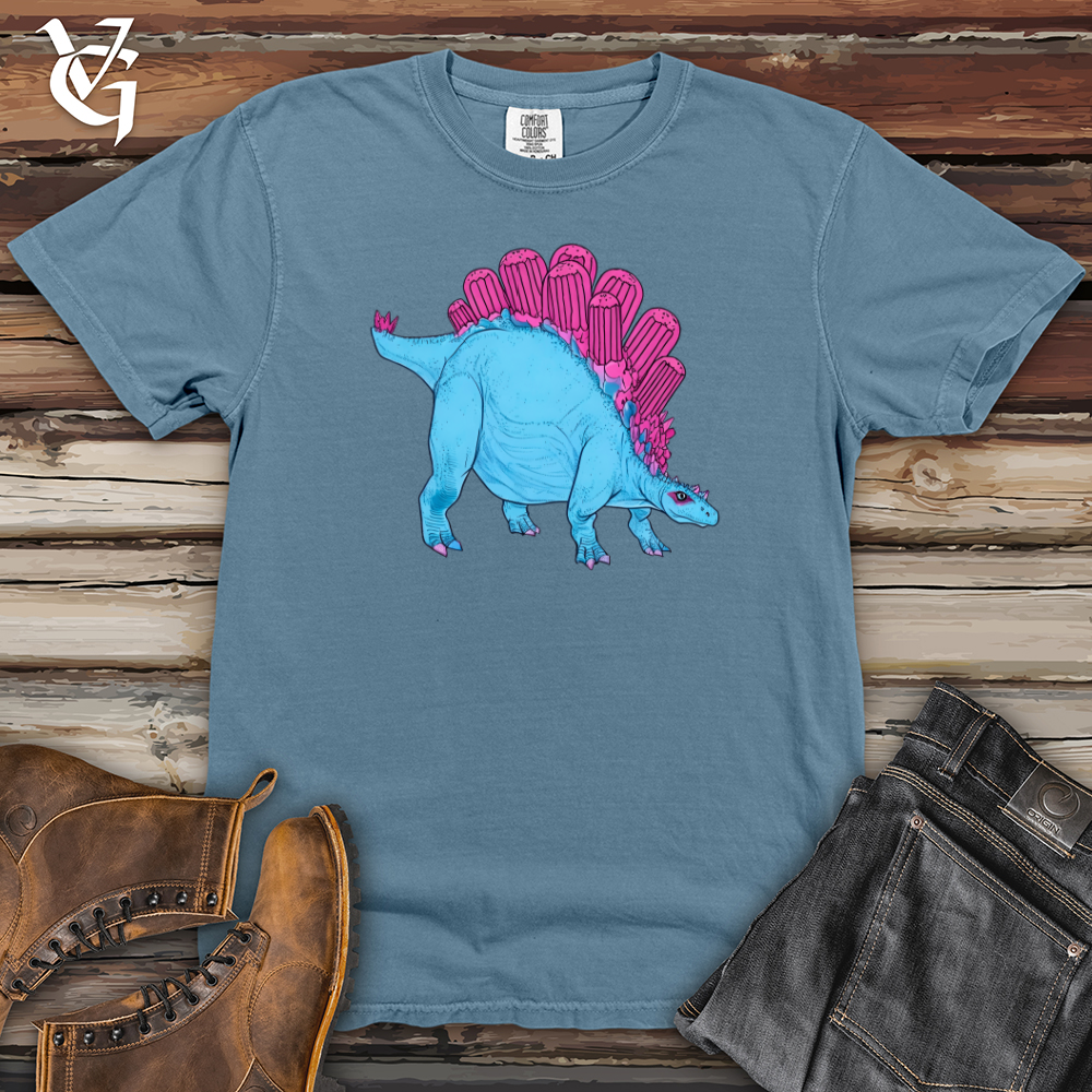 Viking Goods Ice Dino Heavy Cotton Comfort Colors Tee Blue Jean / L