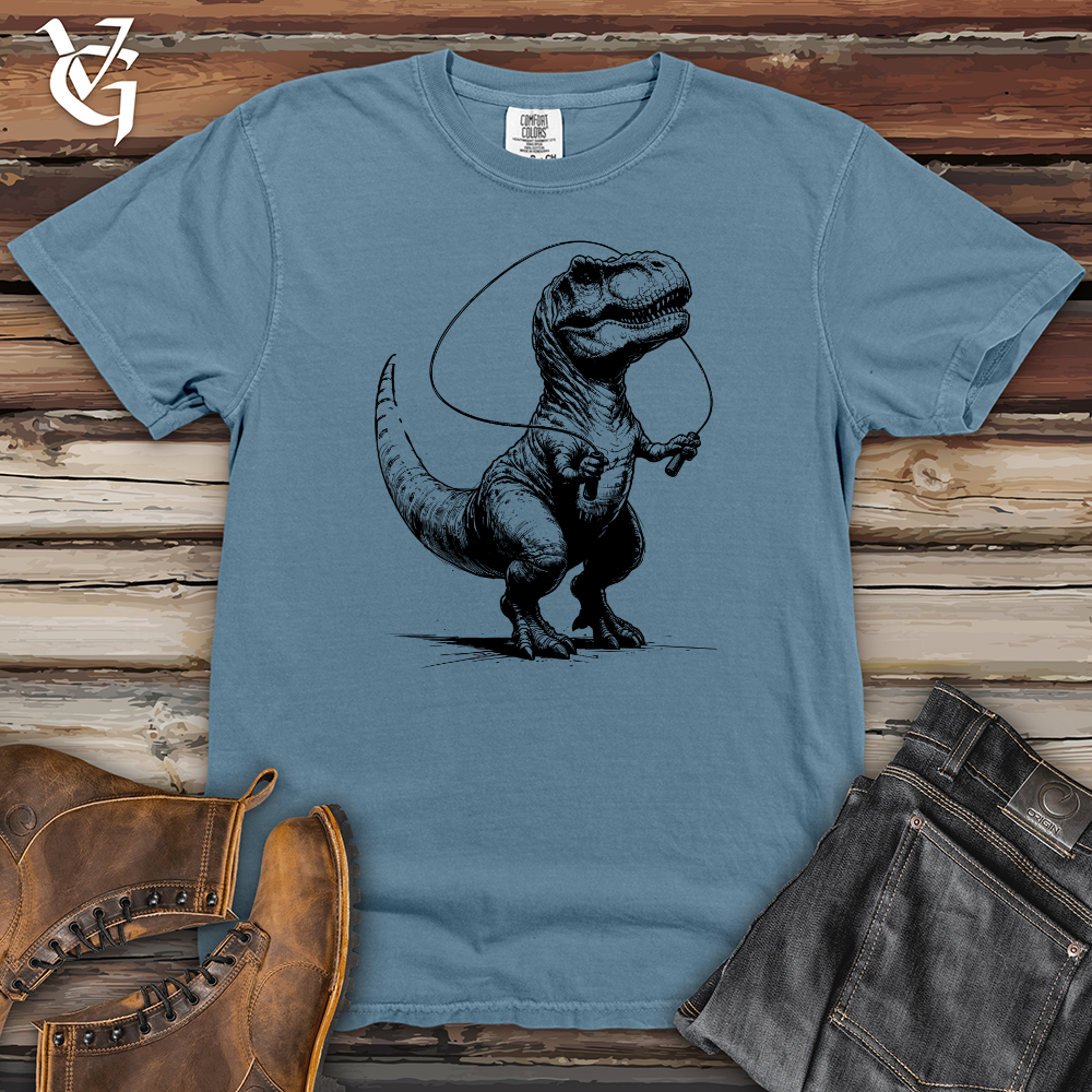 Viking Goods Jump Rope Rex Heavy Cotton Comfort Colors Tee Blue Jean / 4XL