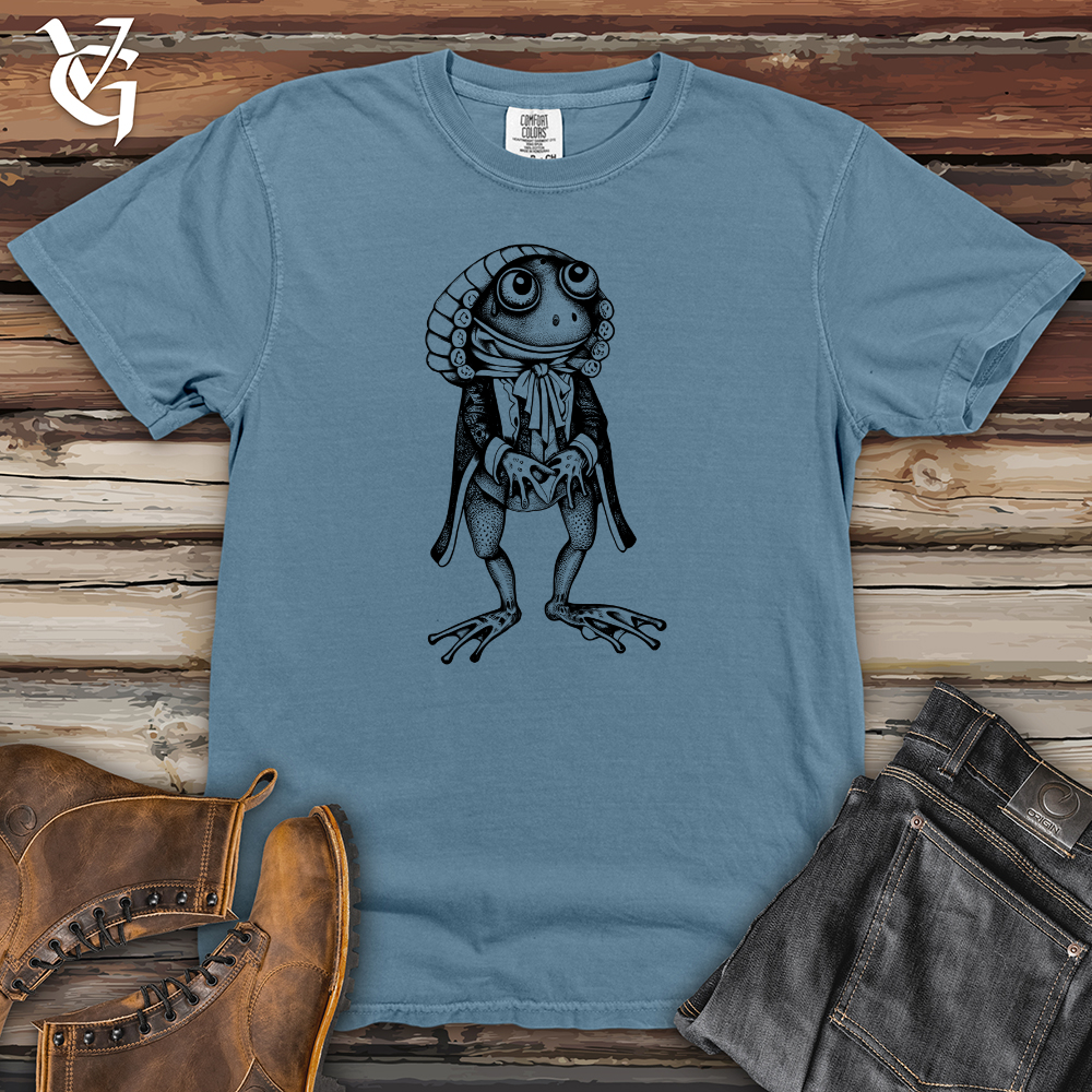 Viking Goods Noble Frog Heavy Cotton Comfort Colors Tee Blue Jean / L