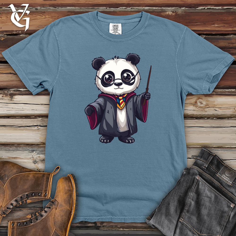 Viking Goods Panda Wizard Heavy Cotton Comfort Colors Tee Blue Jean / L