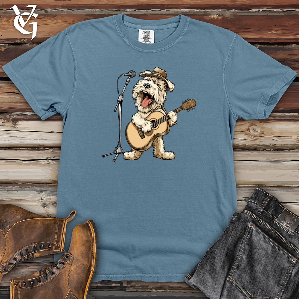 Viking Goods Terrier Solo Band Heavy Cotton Comfort Colors Tee Blue Jean / L