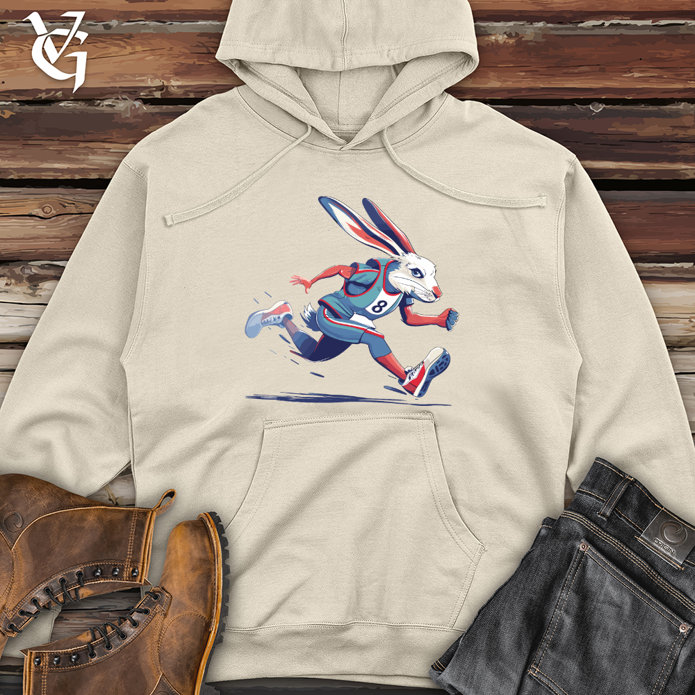 Viking Goods Jackrabbit Marathon Sprint Midweight Hooded Sweatshirt Bone / L