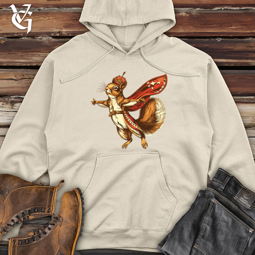 Viking Goods Squirrel Knight Valor Midweight Hooded Sweatshirt Bone / L