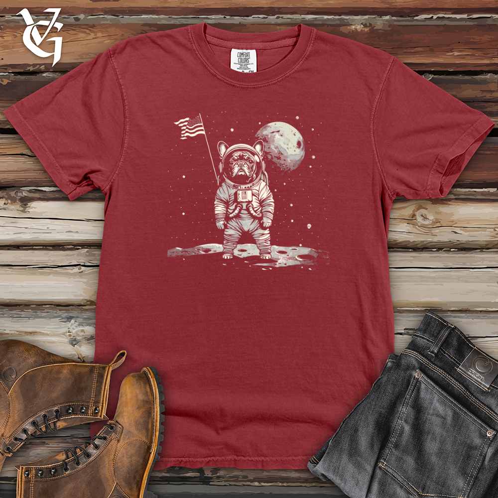 Viking Goods Cosmic Bulldog Odyssey Heavy Cotton Comfort Colors Tee Brick / L