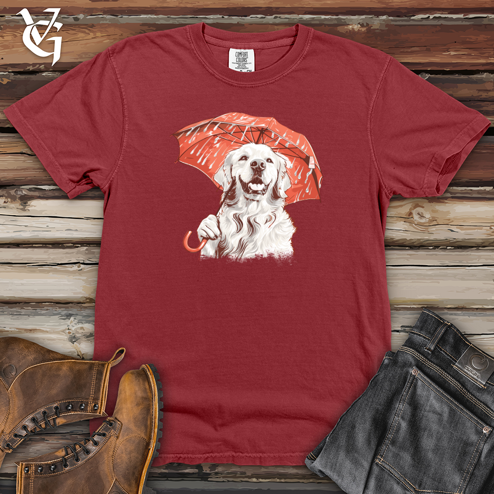 Viking Goods English Cream Retriever Heavy Cotton Comfort Colors Tee Brick / L