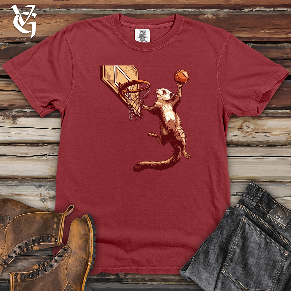 Viking Goods Ferret Dunk Master Heavy Cotton Comfort Colors Tee Brick / L