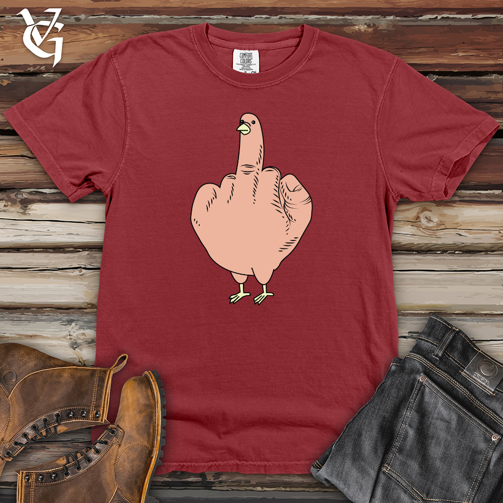 Viking Goods Finger Hen Heavy Cotton Comfort Colors Tee Brick / L