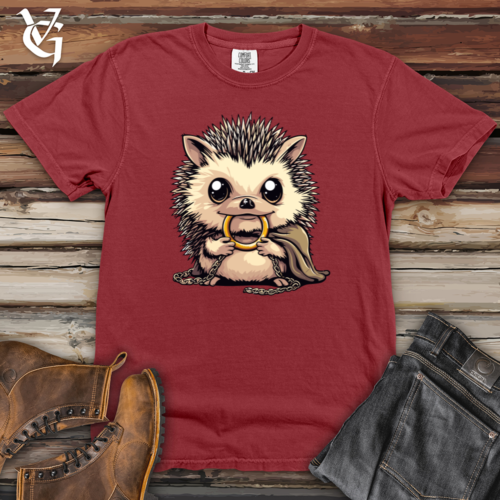 Viking Goods Hedgehog Ring Of Power Heavy Cotton Comfort Colors Tee Brick / L