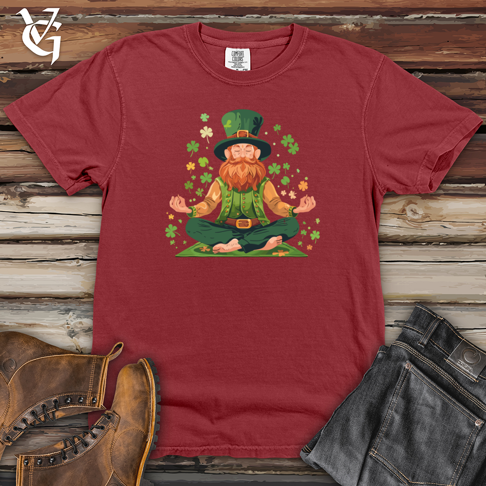 Viking Goods Leprechaun Zen Harmony Heavy Cotton Comfort Colors Tee Brick / L