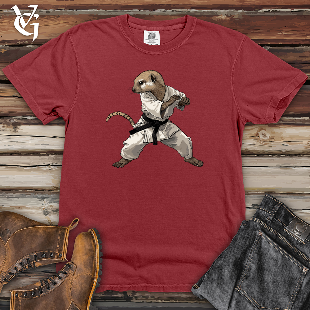 Viking Goods Meerkat Martial Arts Heavy Cotton Comfort Colors Tee Brick / L