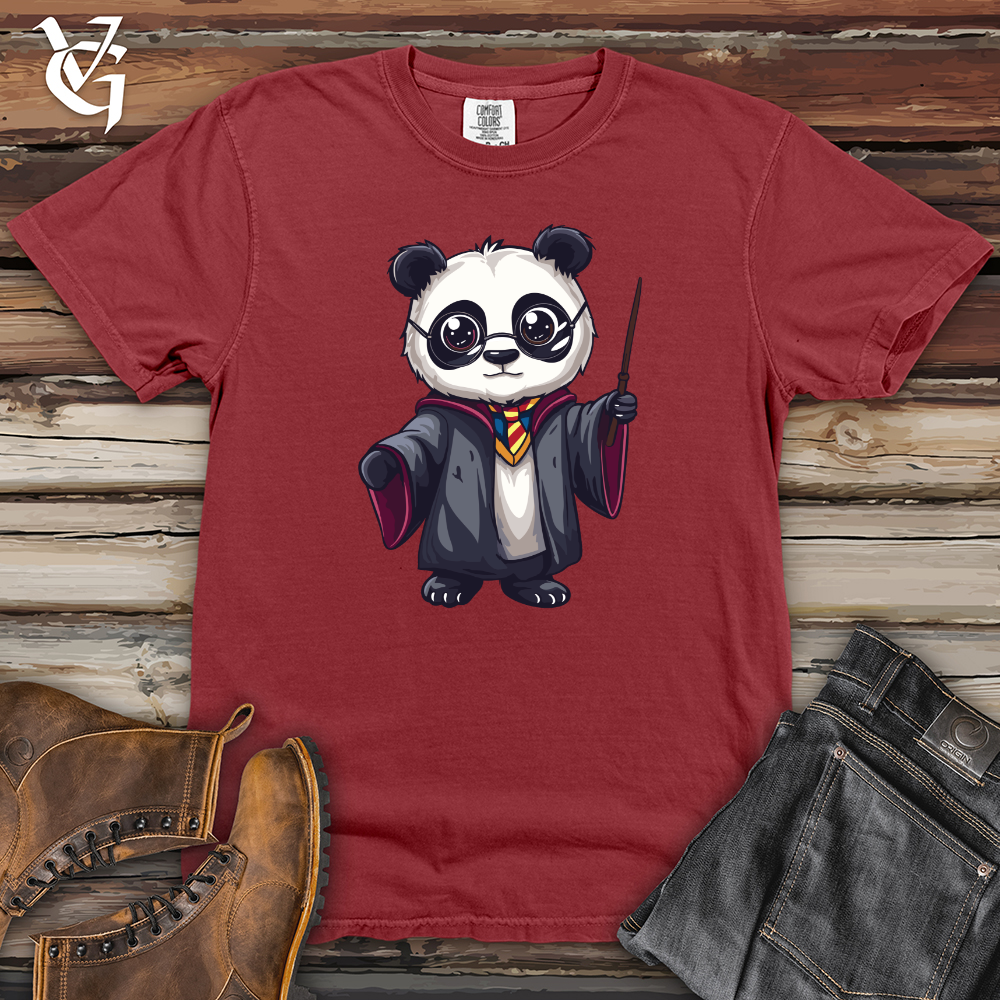 Viking Goods Panda Wizard Heavy Cotton Comfort Colors Tee Brick / L