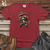 Viking Goods Raccoon Cowboy Heavy Cotton Comfort Colors Tee Brick / L