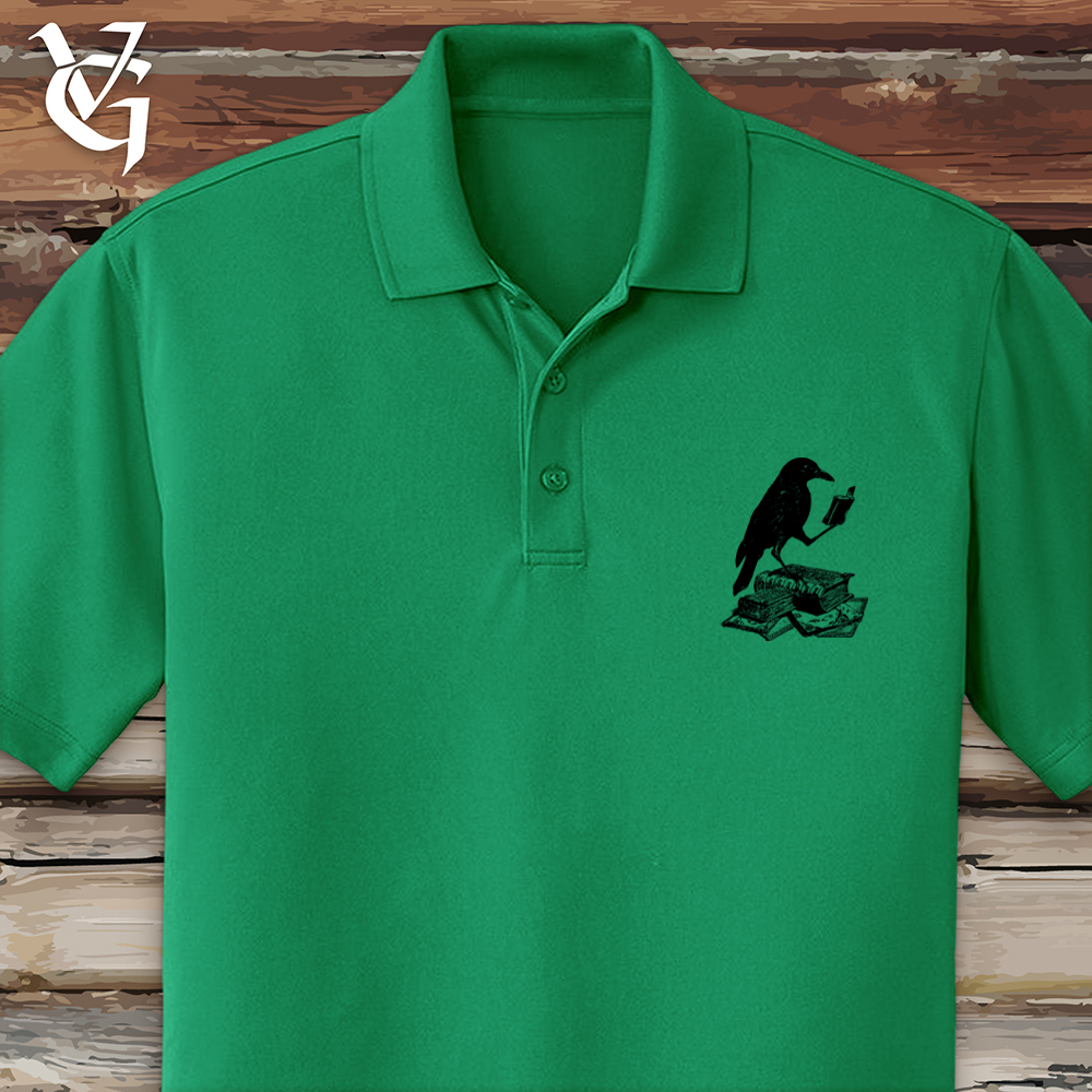 Viking Goods A Little Light Reading Polo Bright Kelly Green / L