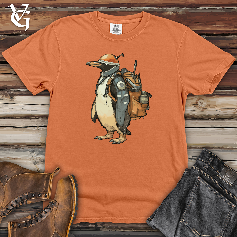 Viking Goods Penguin Platoon Heavy Cotton Comfort Colors Tee Burnt Orange / L