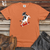 Viking Goods Skateboarding Cow Heavy Cotton Comfort Colors Tee Burnt Orange / L