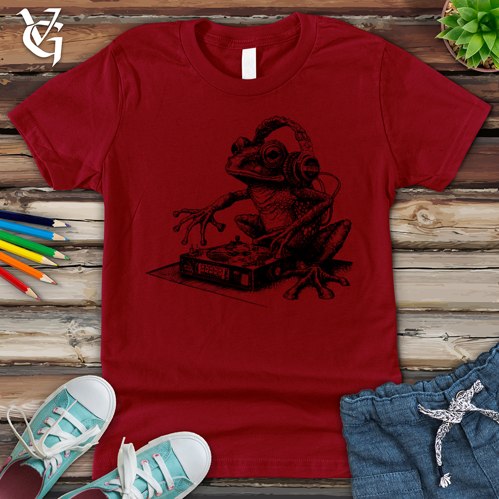 Viking Goods Dj Frog Youth Tee Cardinal / L