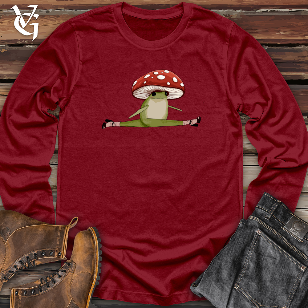 Viking Goods Lady Frog Long Sleeve Cardinal / L