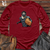 Viking Goods Sloth Baseball Catcher Long Sleeve Cardinal / L