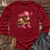 Viking Goods Tortoise Wearing a Hat and Pink Cowboy Boots Long Sleeve Black / L