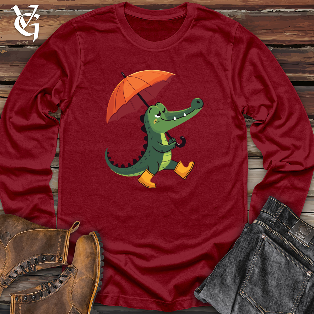 Viking Goods Umbrella Gator Long Sleeve Cardinal / L