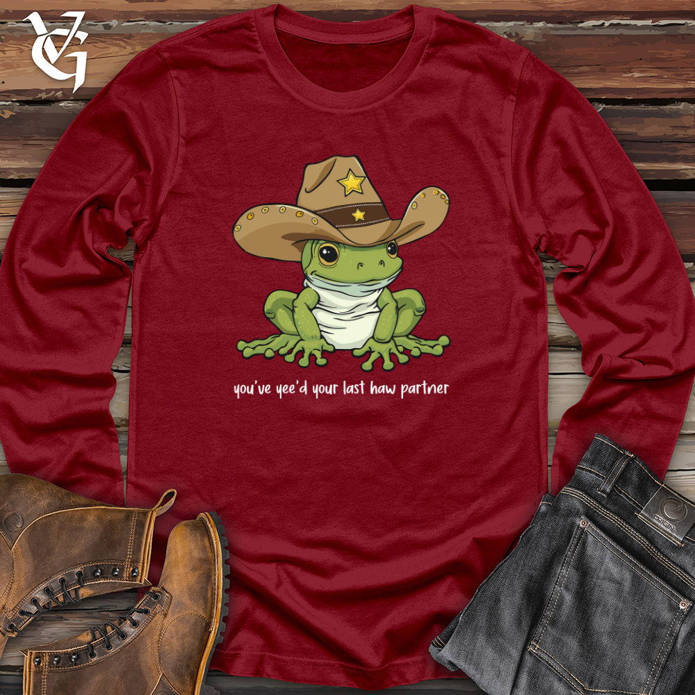 Viking Goods You Just Yee'd Your Last Haw Long Sleeve Cardinal / L