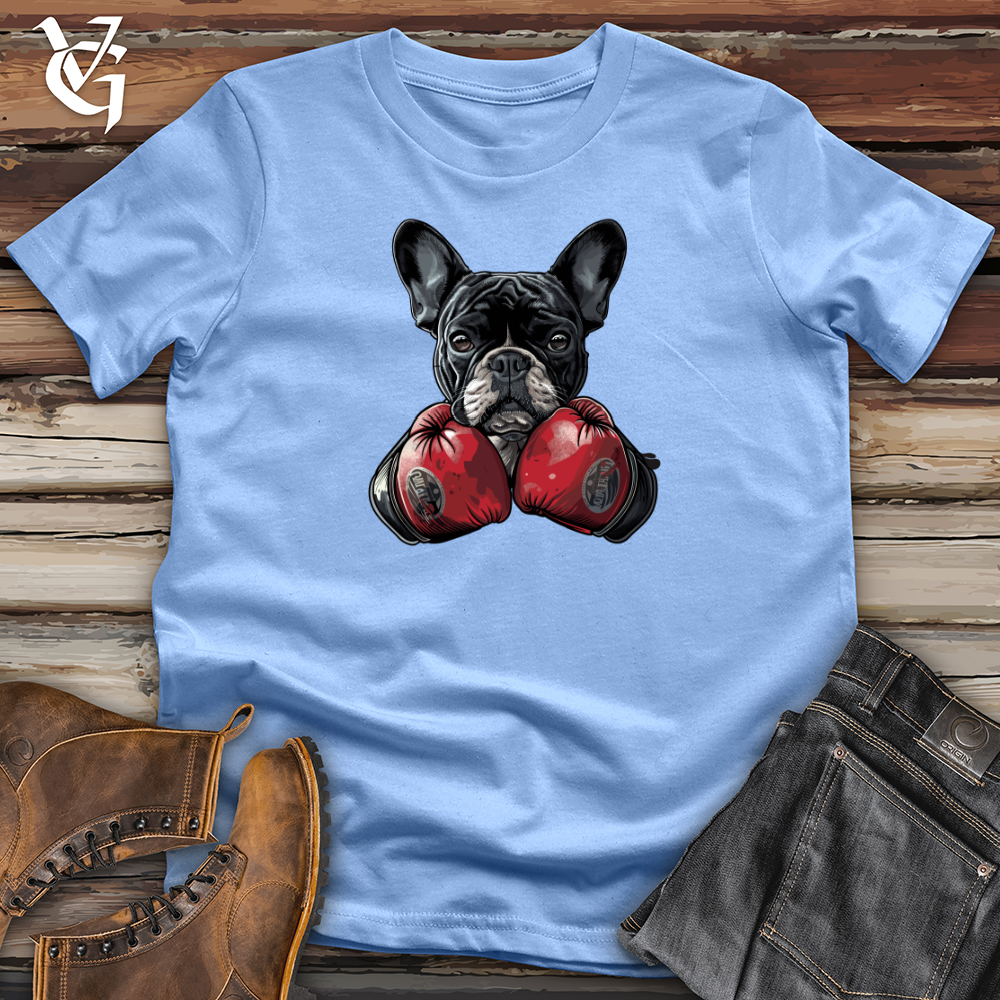 Viking Goods Bulldog Boxing Champion Softstyle Tee Carolina Blue / L