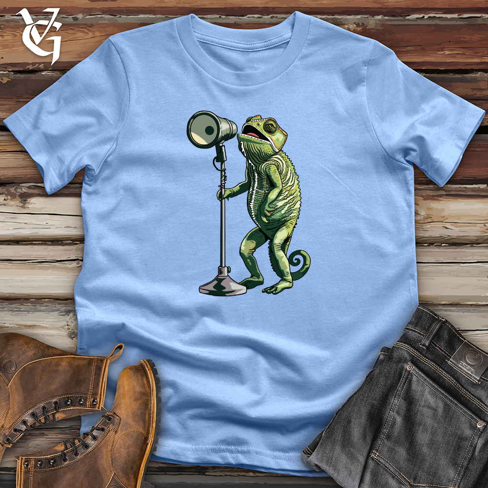 Viking Goods Chameleon Vocal Solo Softstyle Tee Carolina Blue / L