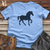 Viking Goods Constellation Equine Majesty Softstyle Tee Cornsilk / L